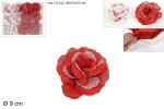 ROSA JUTA C/PINZA ROSSO/BIANCO 2 ASS.