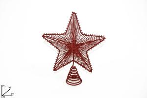 PUNTALE STELLA CM.25 ROSSO