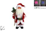 BABBO NATALE C/MOV MUSICA-LUCI 40 CM