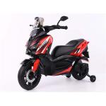 MOTO SCOOTER ELETTRICO C/LUCI E SUONI ROSSO 6V