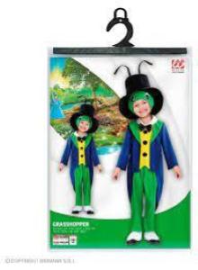 Home - costumi bambino 3+12 anni - CARNEVALE - GRILLO PARLANTE 4/5 ANNI -  390/01695 - WIDMANN 