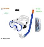 MASCHERA MARINA BIS C/BOCC 3-8 ANNI SAFETY LENS BLU 