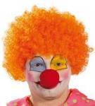 PARRUCCA CLOWN RICCIA ARANCIO