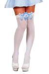 CALZE ELASTICHE BIANCHE C/NASTRO 2 ASS.