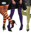 CALZE RIGATE ARANCIONI/VERDI