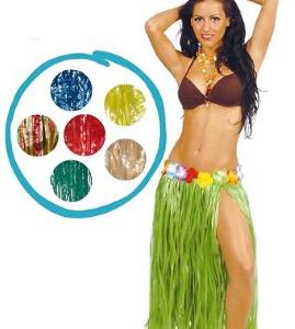 Home - trucchi+set+accessori - CARNEVALE - GONNA HAWAIANA MULTICOLOR CM55 -  396/17633 - GUIRCA 