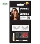 SET TRUCCO C/CIGLIA VAMPIRESSA