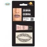 OFF  TATTOO X LABBRA PIZZO ROSSO/NERO