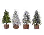 ALBERO 28 CM 4ASS CON LED