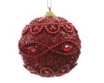 SFERA ROSSA D.8 C/GLITTER/STRASS