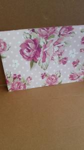 FOGLIO CARTA REGALO FIORI  (CONF. PZ.80)