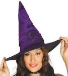 CAPPELLO STREGA VELLUTO VIOLA