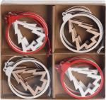 BOX 8 PENDENTI LEGNO CM 5 3 ASS