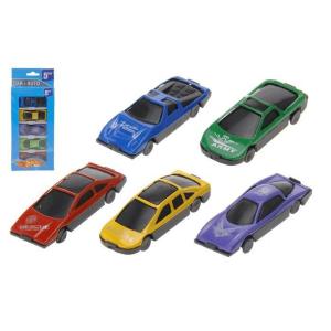 SCATOLA 5 AUTO DIECAST METAL