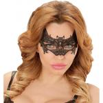 MASCHERA PIPISTRELLO PIZZO NERA