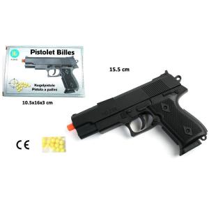 Home - pistole+mitra+fucili - ARMI GIOCATTOLO - PISTOLA SPARA PALLINI  CM.15.5 - 193/29107 - B & G INTERNATIONAL 193 