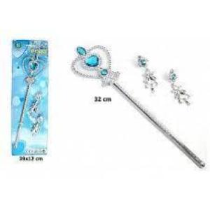 BLISTER SCETTRO E ORECCHINI PRINCIPESSA 2 ASS.