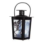 MINI LANTERNA C/CANDELA LUMINOSA 