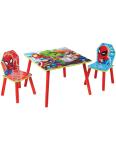 TAVOLO E SEDIE MARVEL SUPER HERO LEGNO AMXQS