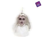 TESTA SPOSA APPESA GIREVOLE C/LUCI/SUONI 