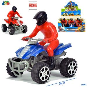 QUAD CM 16 C/PILOTA 3 COL. RETR.