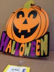 PROMO  DECORAZ. TAVOLETTA ZUCCA HALLOWEEN -JH053