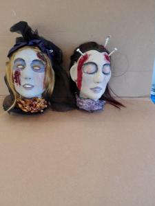 TESTA MOZZATA DONNA CM.25    -260-