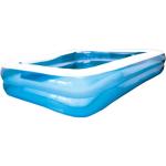 PISCINA PVC RETTANGOLARE TRASP.176X125X38