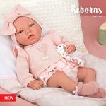 BAMBOLA REBORN CM 40 CORPO MORBIDO ARTI VINILE