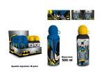 PROMO  BORRACCIA BATMAN ALLUMINIO 500ML 2 COL