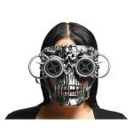 MASCHERA METAL. PROF. STEAM PUNK 