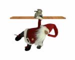 GNOMO NATALE  C/SACCO DONI CM 35 SOSPESO 