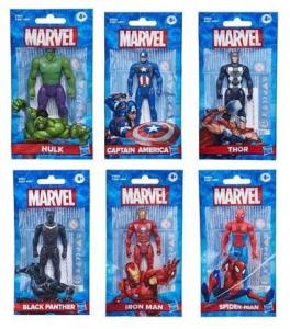 Home - supereroi - PERSONAGGI D'AZIONE - MARVEL PERSONAGGI IN BUSTA CM 10 6  ASS - 619/E7837 - HASBRO 