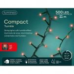 OFF   LUCI ROSSE 500 LED 8 FUNZIONI/TIMER 