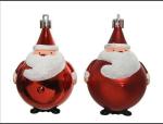 OFF  PALLINA APPENDINO 2ASS. BABBO NATALE ROSSO -UNA-