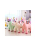 UNICORNO PELUCHE 3 COL CM 43 -UNO-