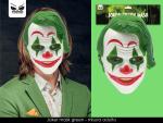 MASCHERA JOKER PLASTICA ADULTO
