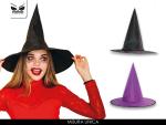 CAPPELLO STREGA 2 COLORI ASS NERO-VIOLA