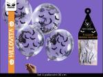 SET 4 PZ PALLONCINI C/CORIANDOLI PIPISTRELLI 