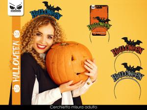 CERCHIETTO SCRITTA HALLOWEEN 4 ASS 
