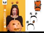 CERCHIETTO HAPPY HALLOWEEN 3 ASS C/MOLLE