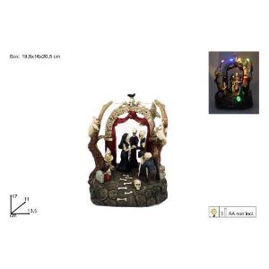 SCENARIO NOZZE SCHELETRI C/LUCE 