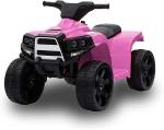 MINI QUAD ROSA 6V LUCI/CLACSON