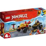 NINJAGO BATTAGLIA SU AUTO E MOTO DI KAI E RAS 
