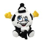 PALLA PELUCHE BIANCO/NERA CM.15