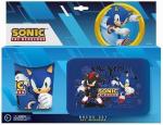 SET MERENDA SONIC PLASTICA 2 PZ.
