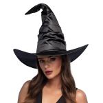 CAPPELLO STREGA SALINA SATIN NERO 