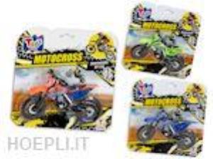 Home - auto/moto - MODELLISMO - MOTOCROSS 1/12 3 COL. ASS. BLISTER