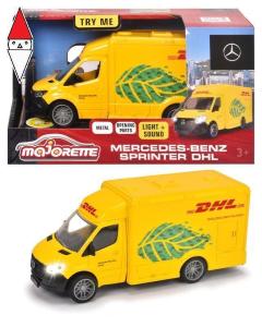 OFF   FURGONE DHL MERCEDEZ SPRINTER CM 12.5 LUCI/SUONI