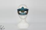 MASCHERA CELESTE C/PAILLETTES 